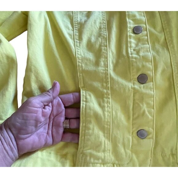 Charter Club Yellow Women's Vest - Picture 5 of 12